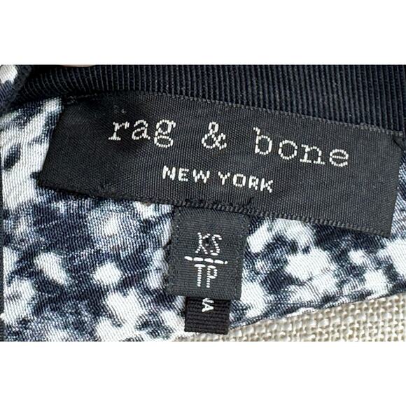 Rag & Bone Londar Midi Dress in‎ Black Floral XS - Picture 8 of 11